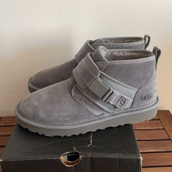 UGG Neumel SnapBack Shoes Metal USA Men Size 10/UK 9/EU 43 - Picture 9 of 15